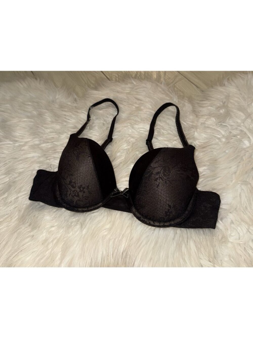 Maidenform 09402 Comfort Devotion Demi Coverage T-Shirt Bra Lined UW Womens 34A
